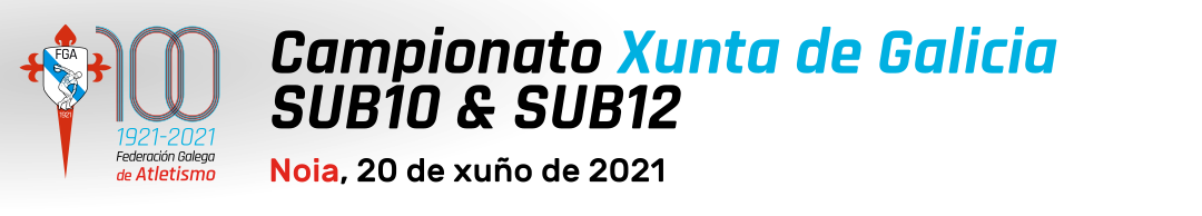  XIV Campionato Xunta de Galicia.  Noia, 20 xuño 2021