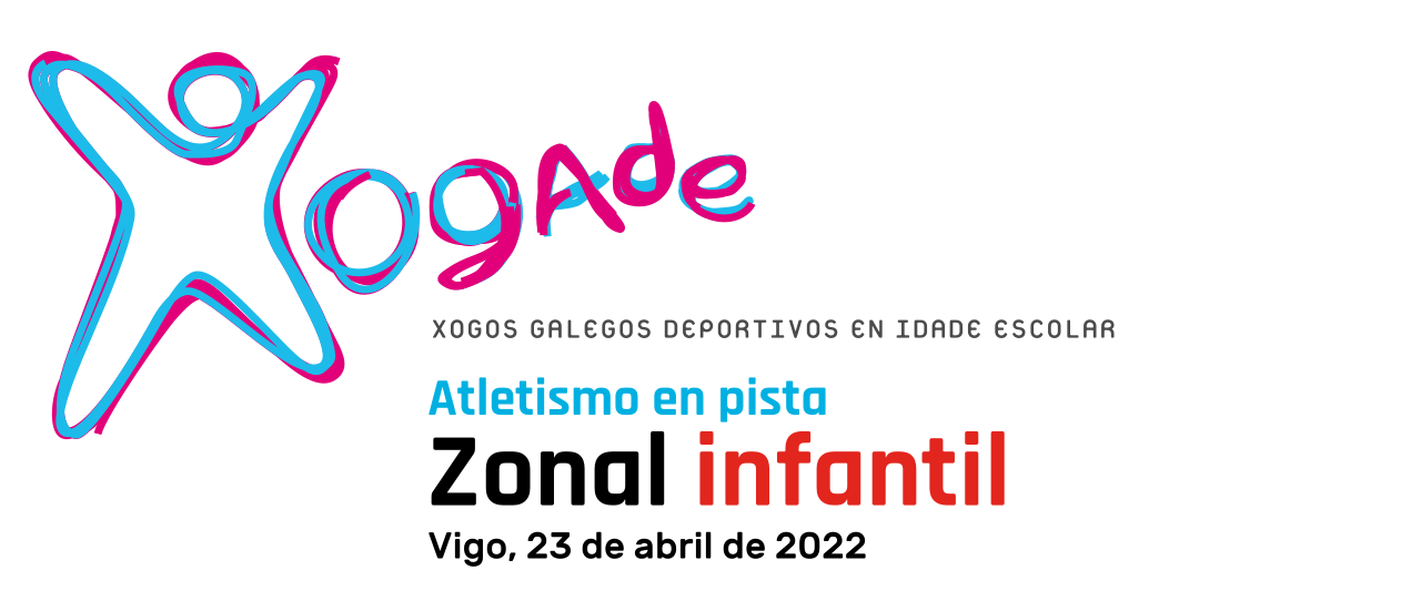  XOGADE Xornada Infantil en pista Zona Sur.  Vigo, 23 abril 2022