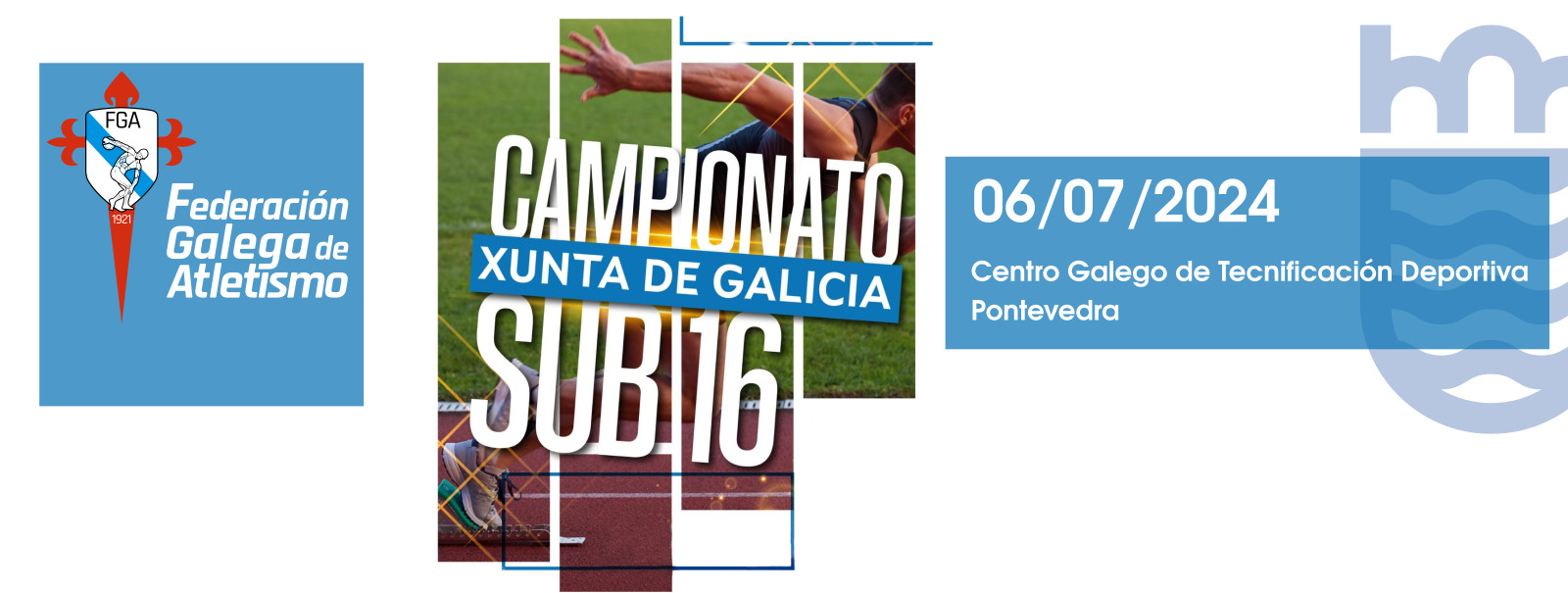  Campionato Xunta de Galicia sub-16.  Centro Galego de Tecnificación Deportiva, 6 xullo 2024