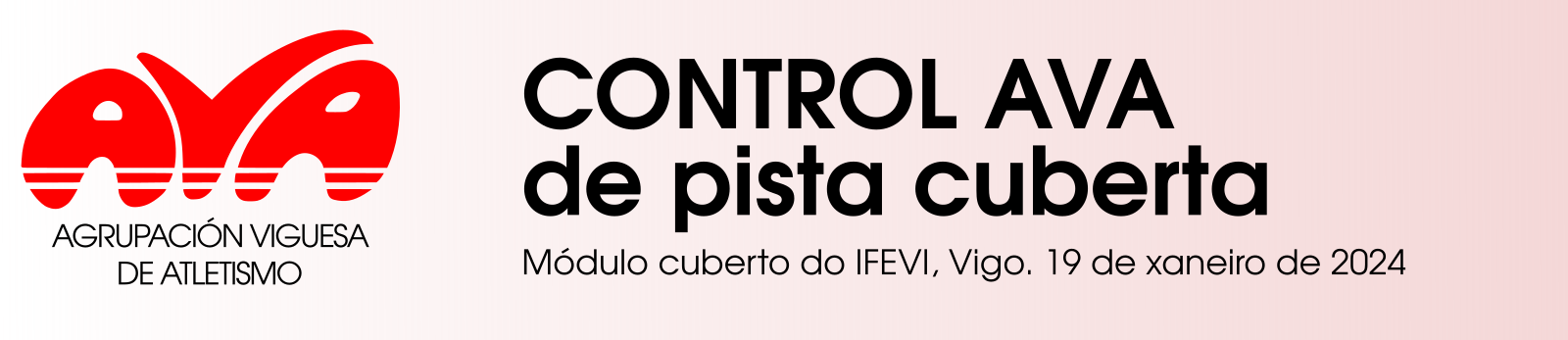  I Control AVA de pista cuberta.  Módulo Cuberto do IFEVI, 19 xaneiro 2024